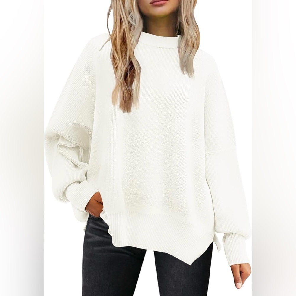 Women’s oversized batwing sweater